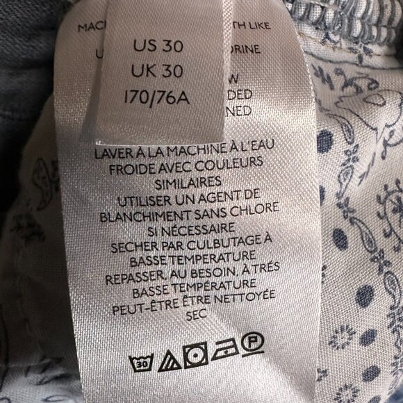 We the Free Extreme Flared Bell Button Fly Jeans Womens 30 Light Wash - Picture 13 of 15